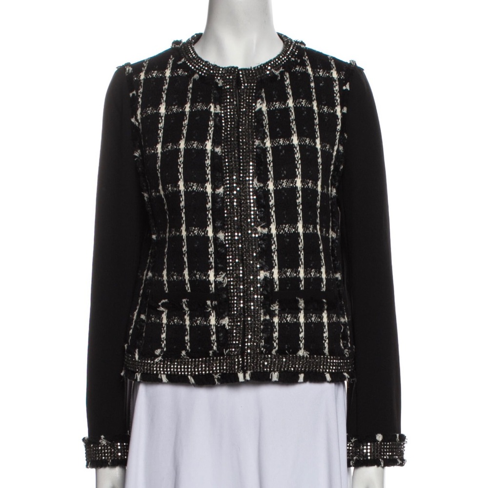 NWT Tory Burch Plaid Evening Jacket